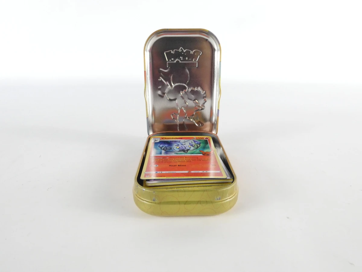 Holografische Pokémon-kaartenset in metalen doos - 40 kaarten - foto 2