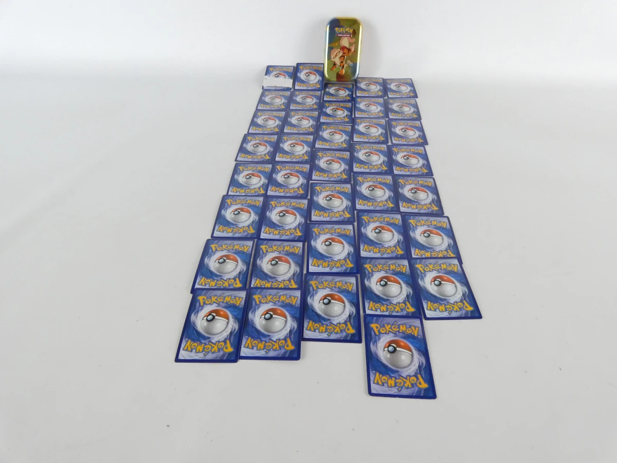 Holografische Pokémon-kaartenset in metalen doos - 40 kaarten - foto 5