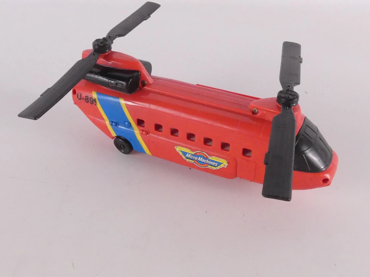 Galoob voertuigen: Supervan City bus, vliegtuig en helikopter - foto 13