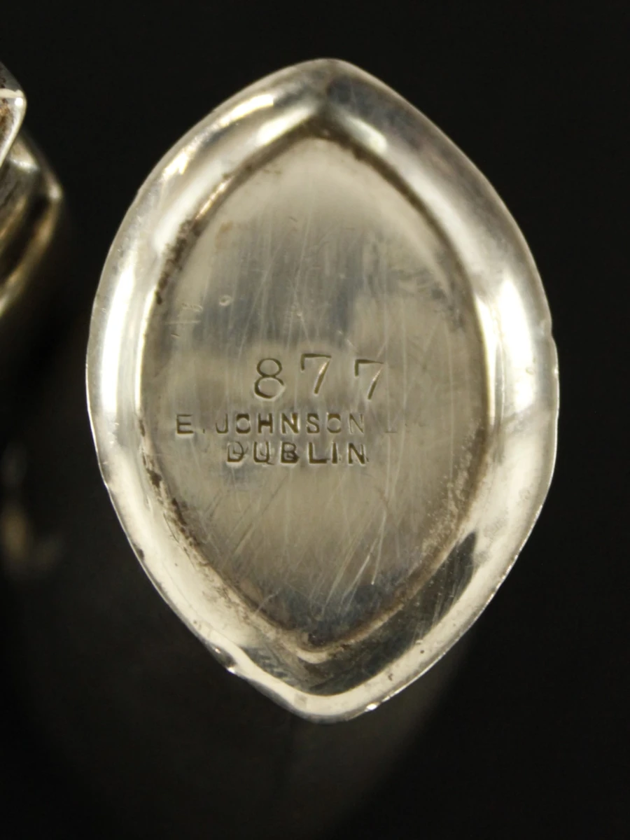 Sterling zilveren peperettes 1913, Edward Barnard & Sons voor Edmond Johnson - foto 11