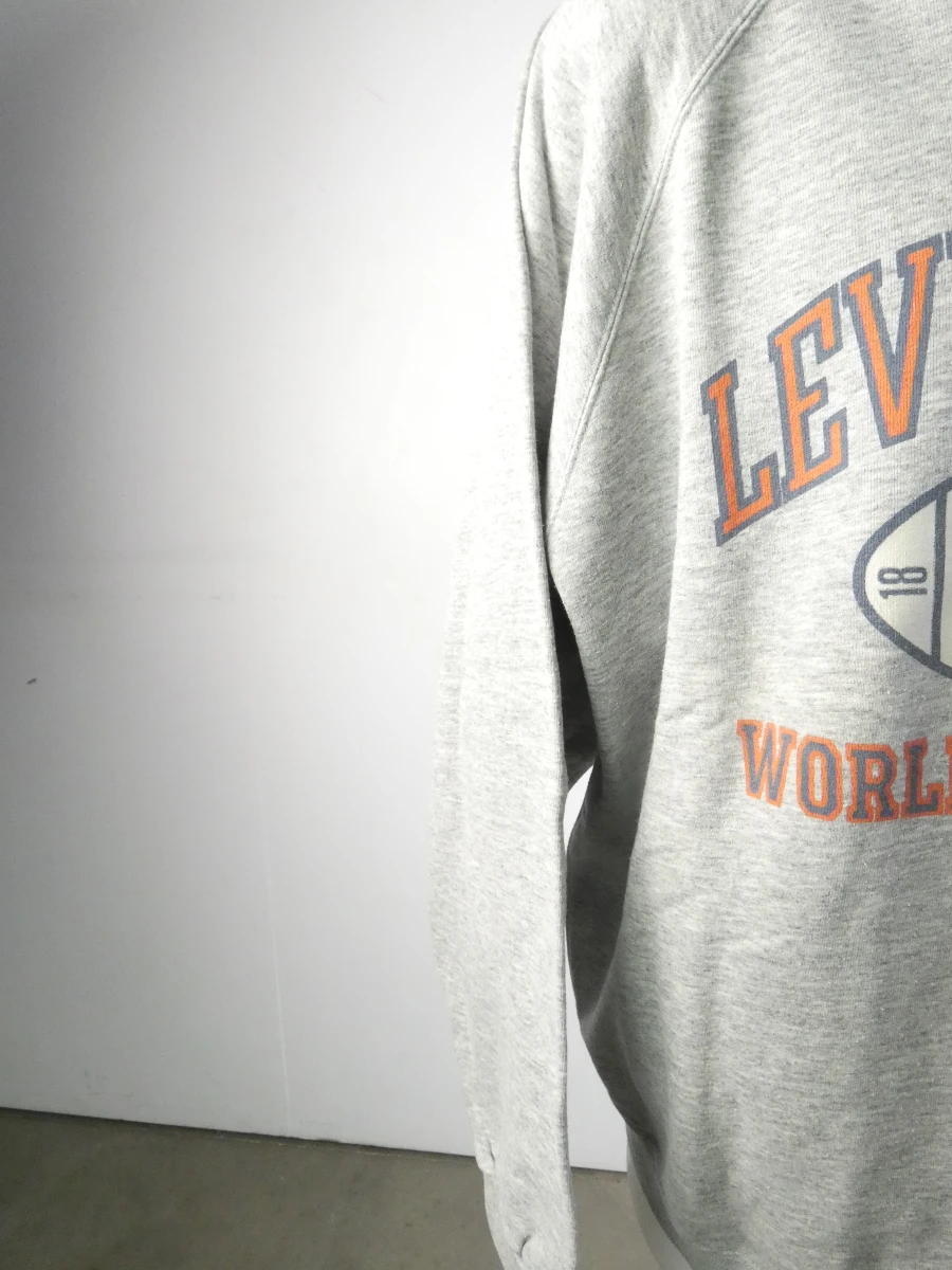 Grijze Levi's sweater met opdruk - xl - foto 3
