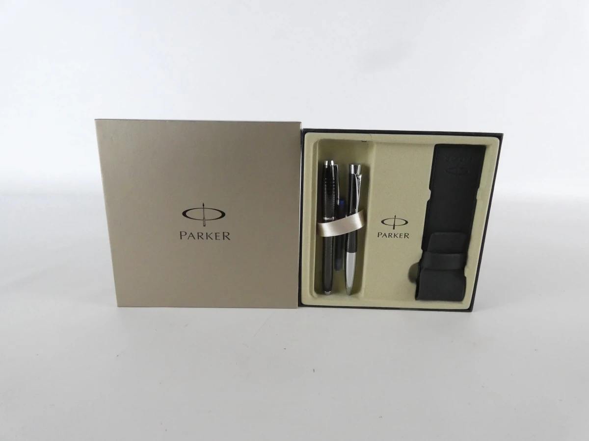 Parker pen set met etui en navullingen - foto 3