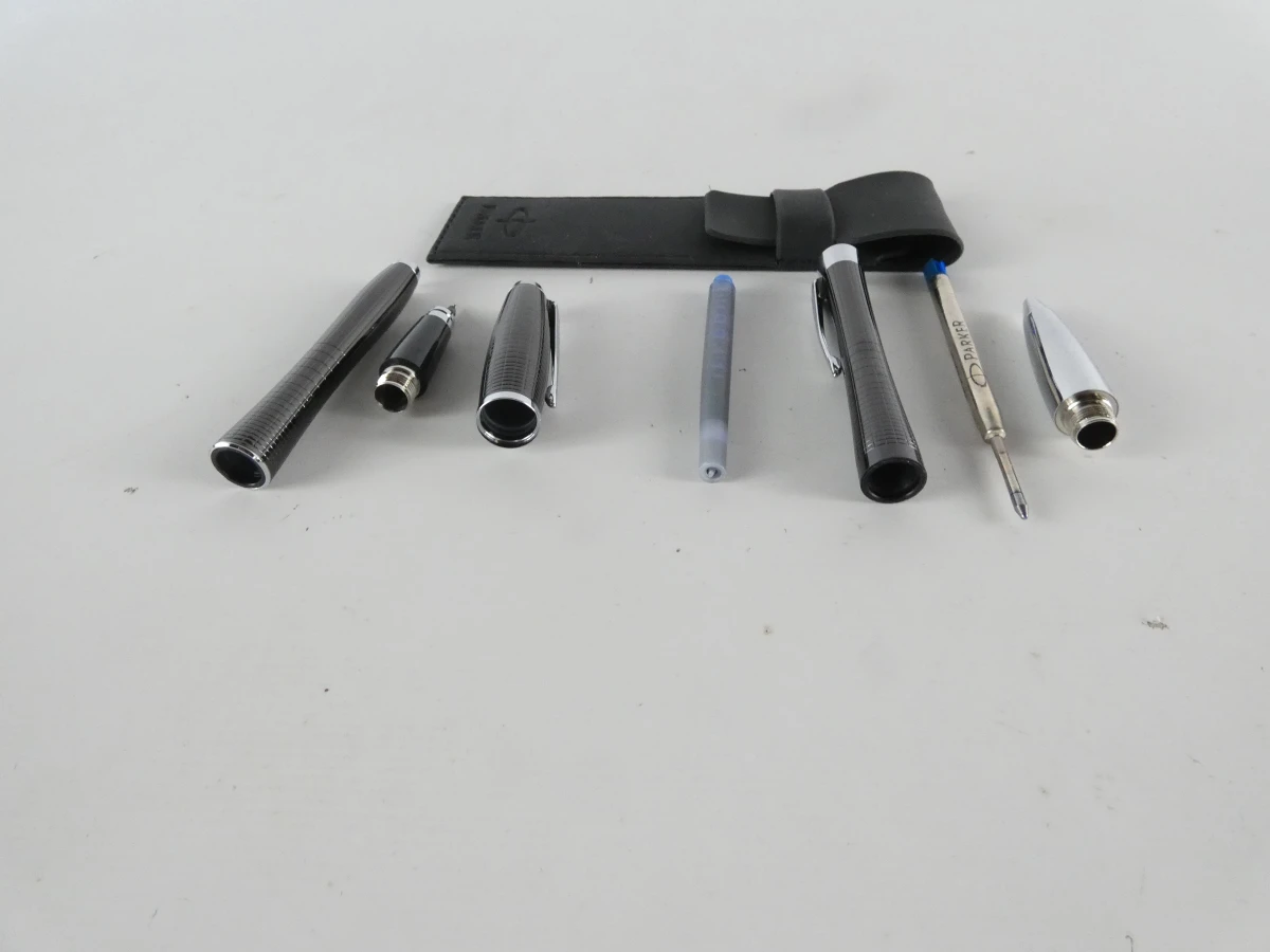 Parker pen set met etui en navullingen - foto 7