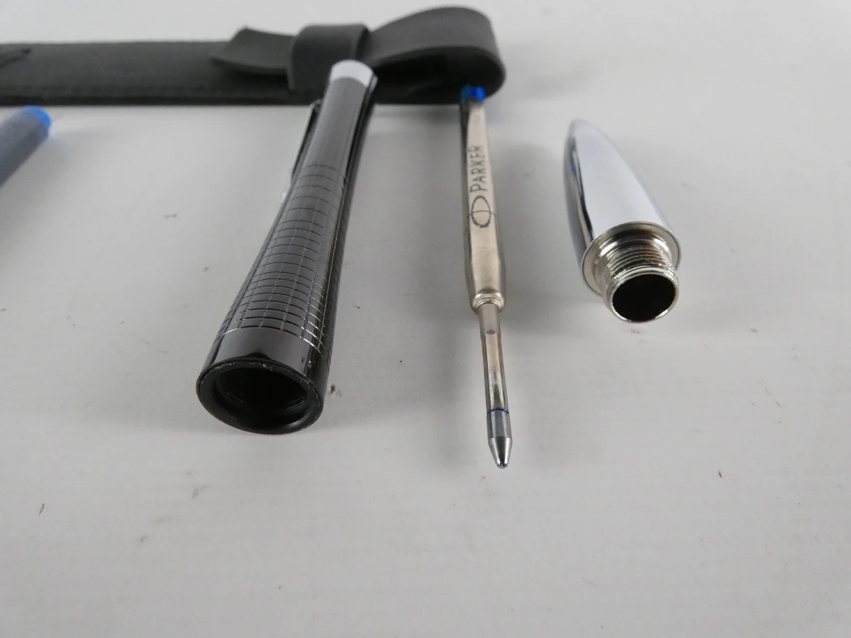 Parker pen set met etui en navullingen - foto 10