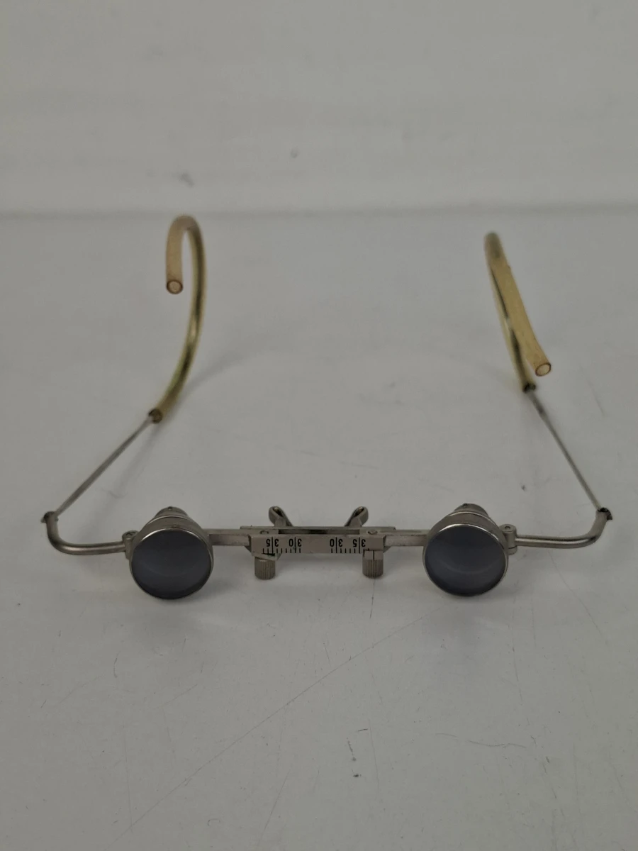 🤓 Zeldzame Vintage Carl Zeiss Jena Loepbril 2x – Made in DDR (incl. Lederen Koker) 🔎 - foto 4
