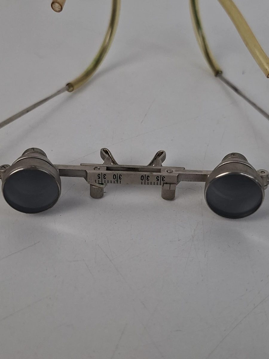 🤓 Zeldzame Vintage Carl Zeiss Jena Loepbril 2x – Made in DDR (incl. Lederen Koker) 🔎 - foto 8