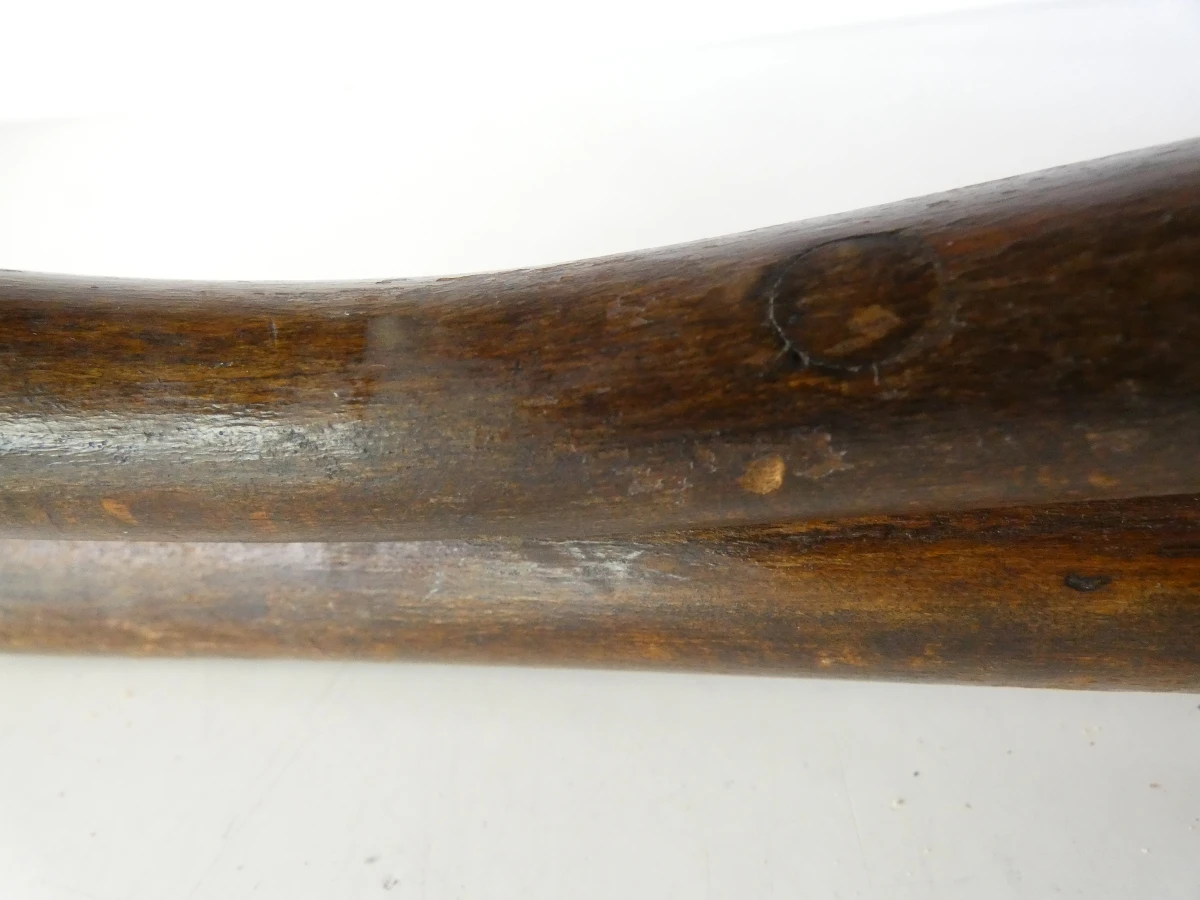 Thonet - Houten ronde kinderstoel met rugleuning en een gevlochten zitting - foto 5