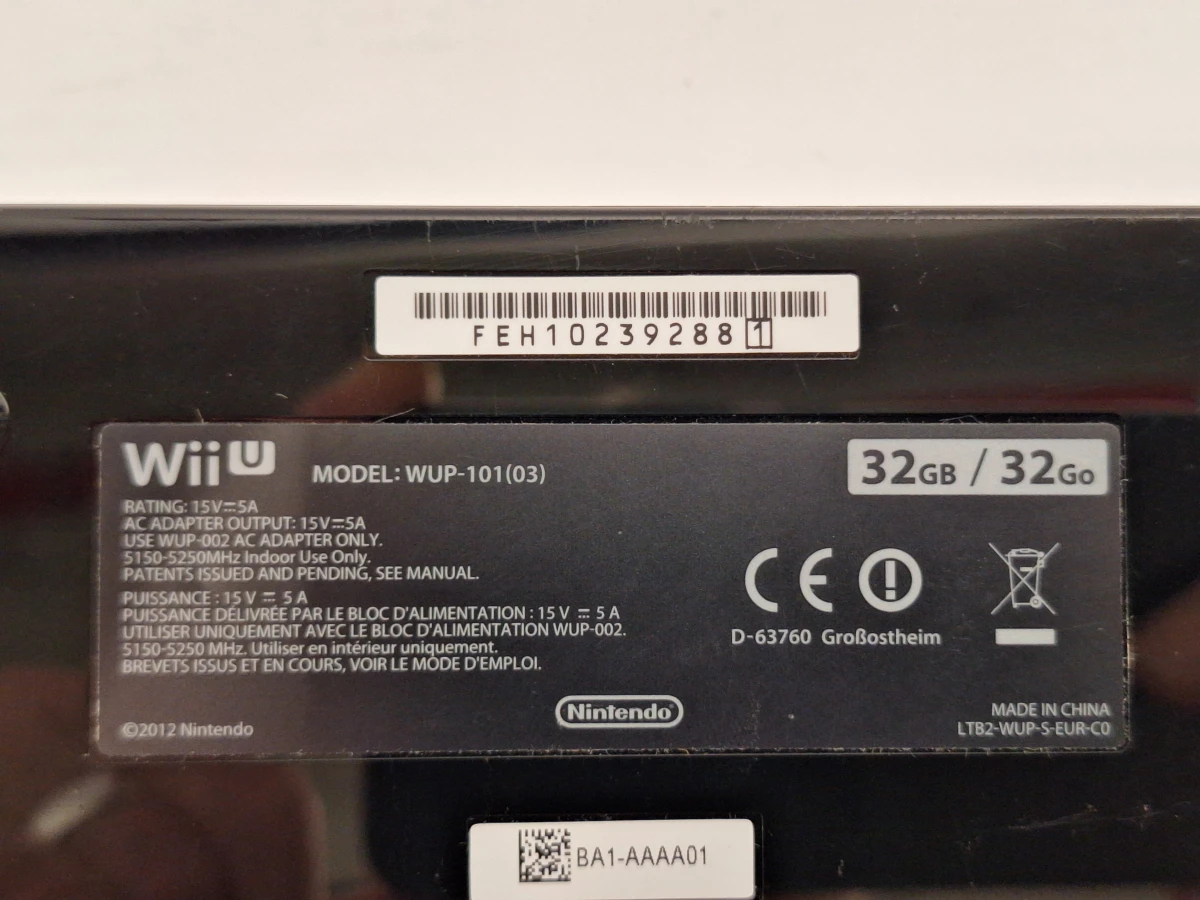 Nintendo Wii U 32 GB complete console-set – GamePad, Wii Remote, Nunchuk & accessoires - foto 7