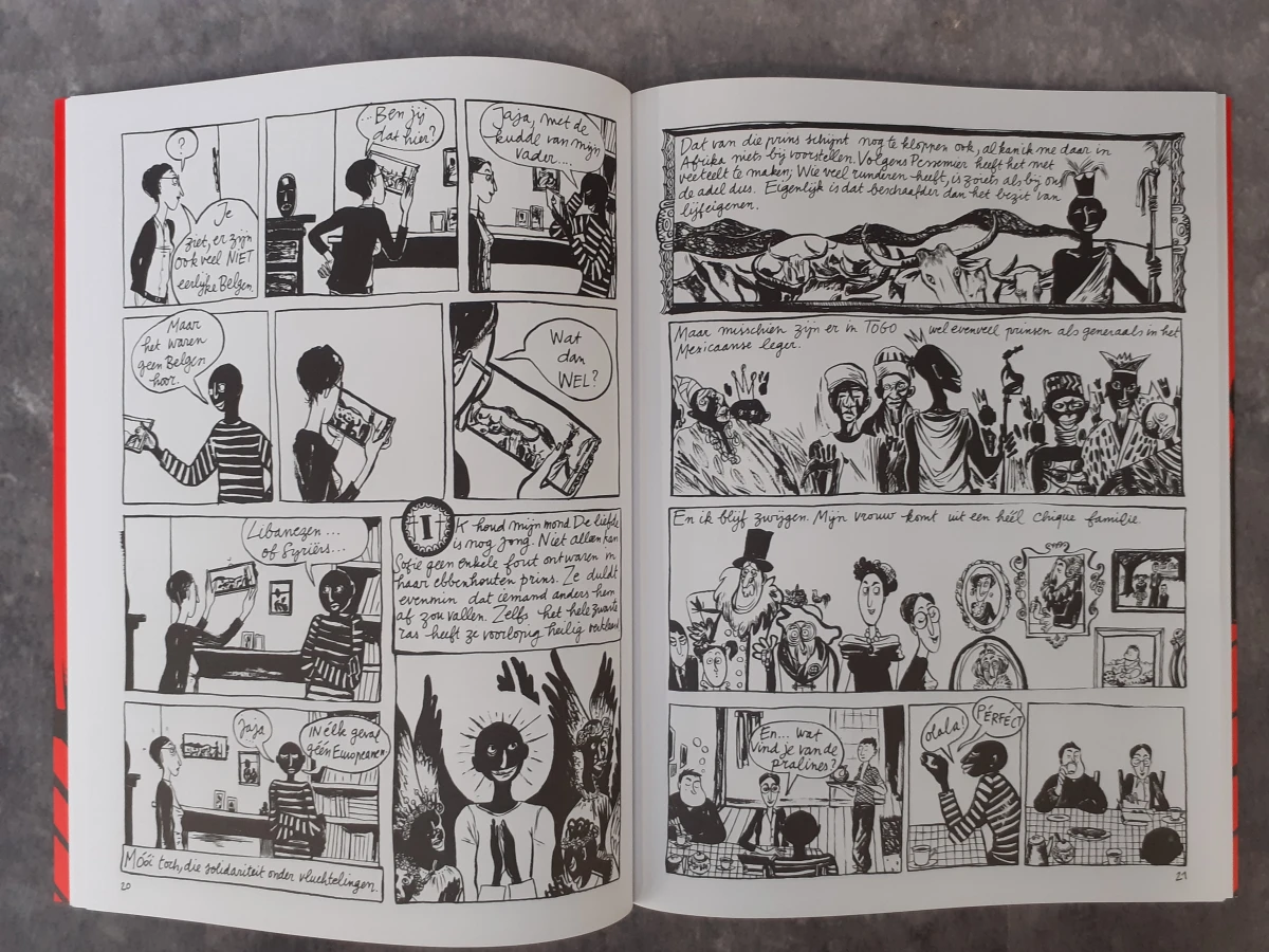 Strips: De Maagd en de Neger 1 en 2 - foto 5