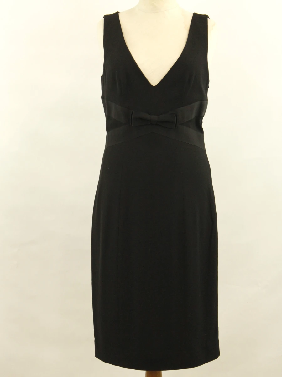 REDValentino - stijlvolle zwarte jurk met strikdetail - foto 3