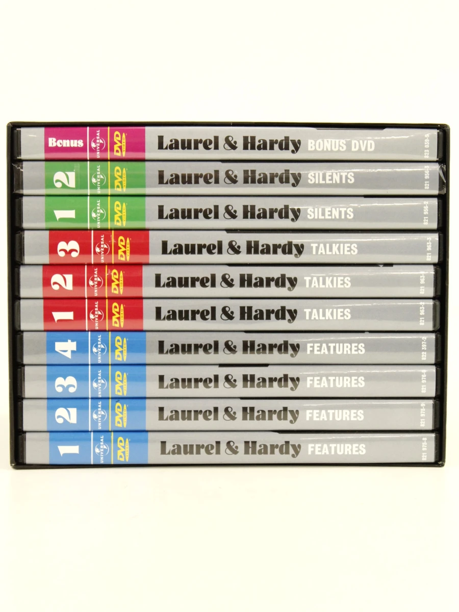 Laurel & Hardy – Complete DVD Boxset – 9 x 2 DVD + Bonus Disc - foto 3