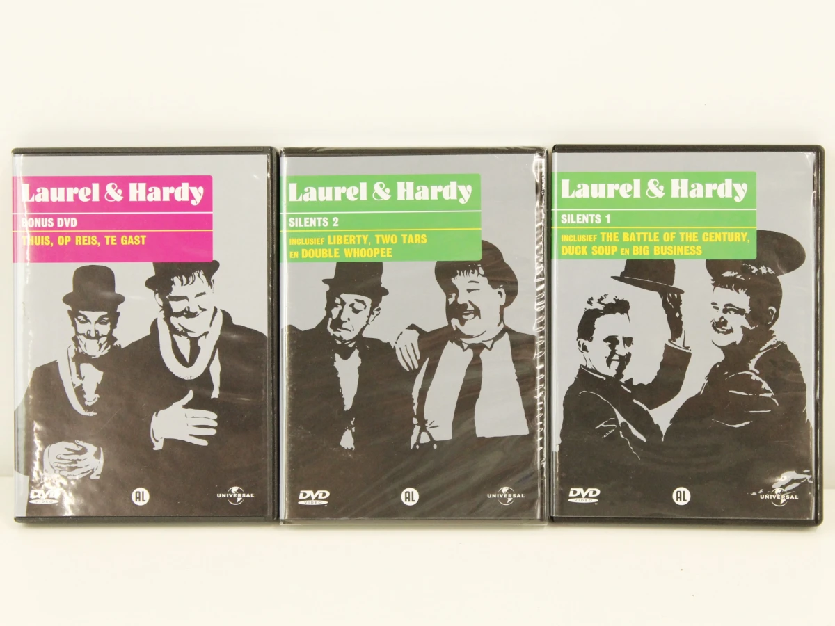 Laurel & Hardy – Complete DVD Boxset – 9 x 2 DVD + Bonus Disc - foto 4