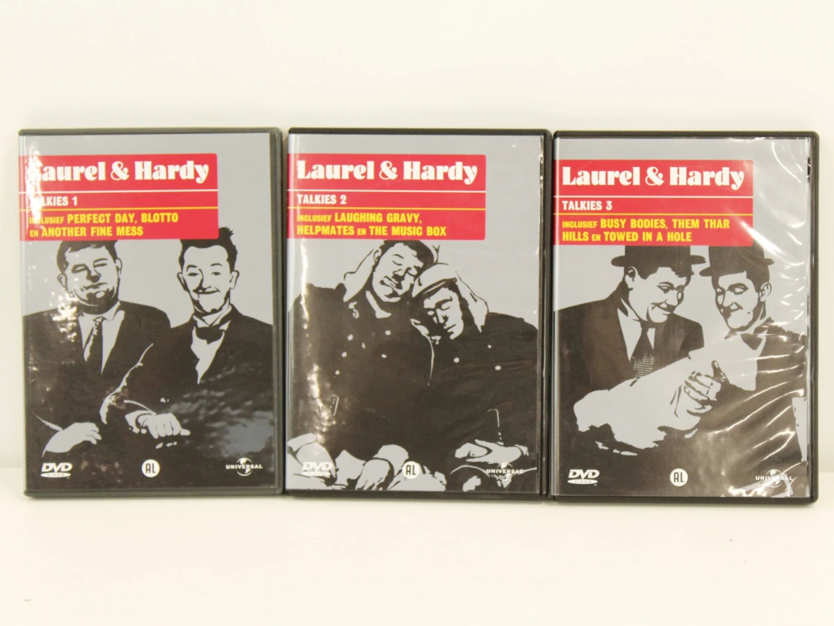 Laurel & Hardy – Complete DVD Boxset – 9 x 2 DVD + Bonus Disc - foto 5