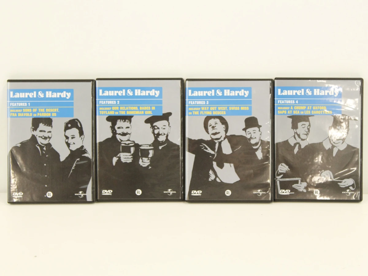 Laurel & Hardy – Complete DVD Boxset – 9 x 2 DVD + Bonus Disc - foto 6
