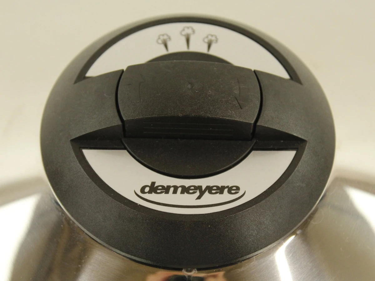 Demeyere Brinox snelkookpan - 6 liter - inox 18/10 - zo goed als nieuw - foto 2