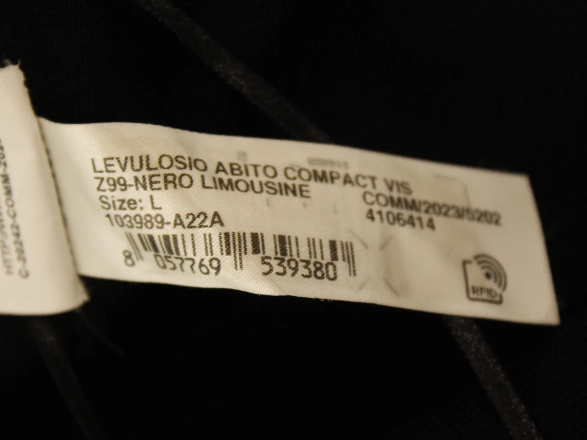 Pinko lange zwarte vestjurk met ritssluiting Size L - foto 7