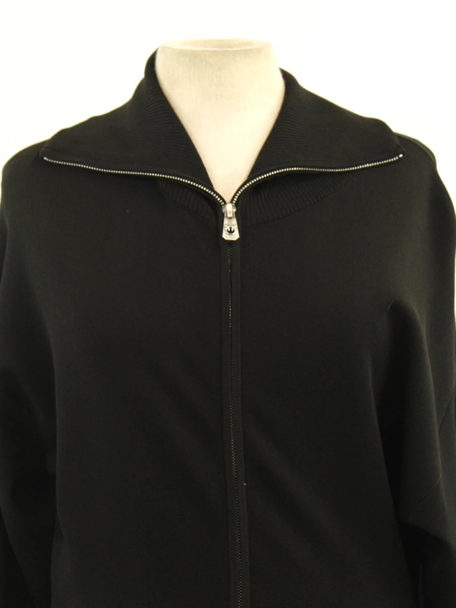 Pinko lange zwarte vestjurk met ritssluiting Size L - foto 10