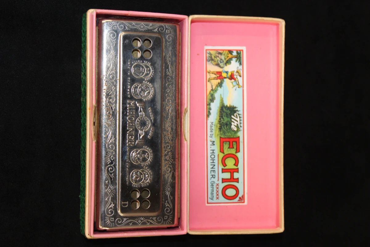 M. Hohner “The Echo Harp” mondharmonica ‘Germany’ - foto 8