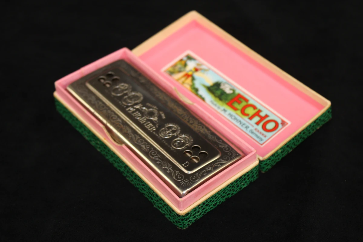 M. Hohner “The Echo Harp” mondharmonica ‘Germany’ - foto 9