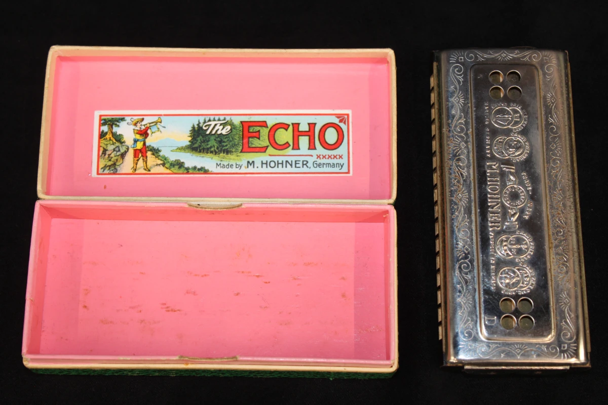M. Hohner “The Echo Harp” mondharmonica ‘Germany’ - foto 10