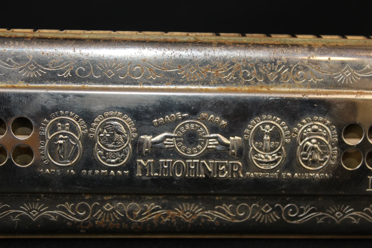 M. Hohner “The Echo Harp” mondharmonica ‘Germany’ - foto 14