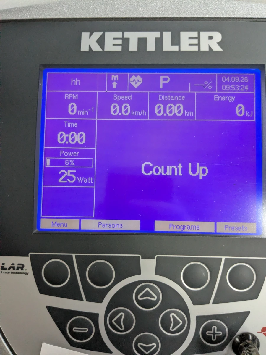 Kettler crosstrainer met display en hartslagfunctie - foto 6