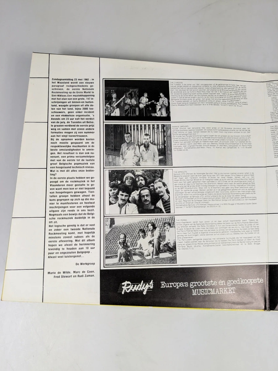 Vinylplaat Nationale Rockmeeting met originele hoes - foto 4