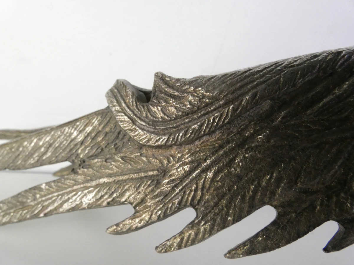 Set van 6 metalen fazanten beeldjes - foto 9