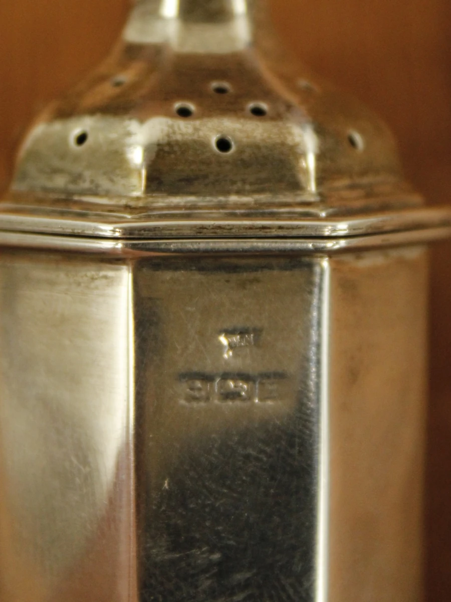 4 Britse sterling zilveren tafelattributen - foto 19