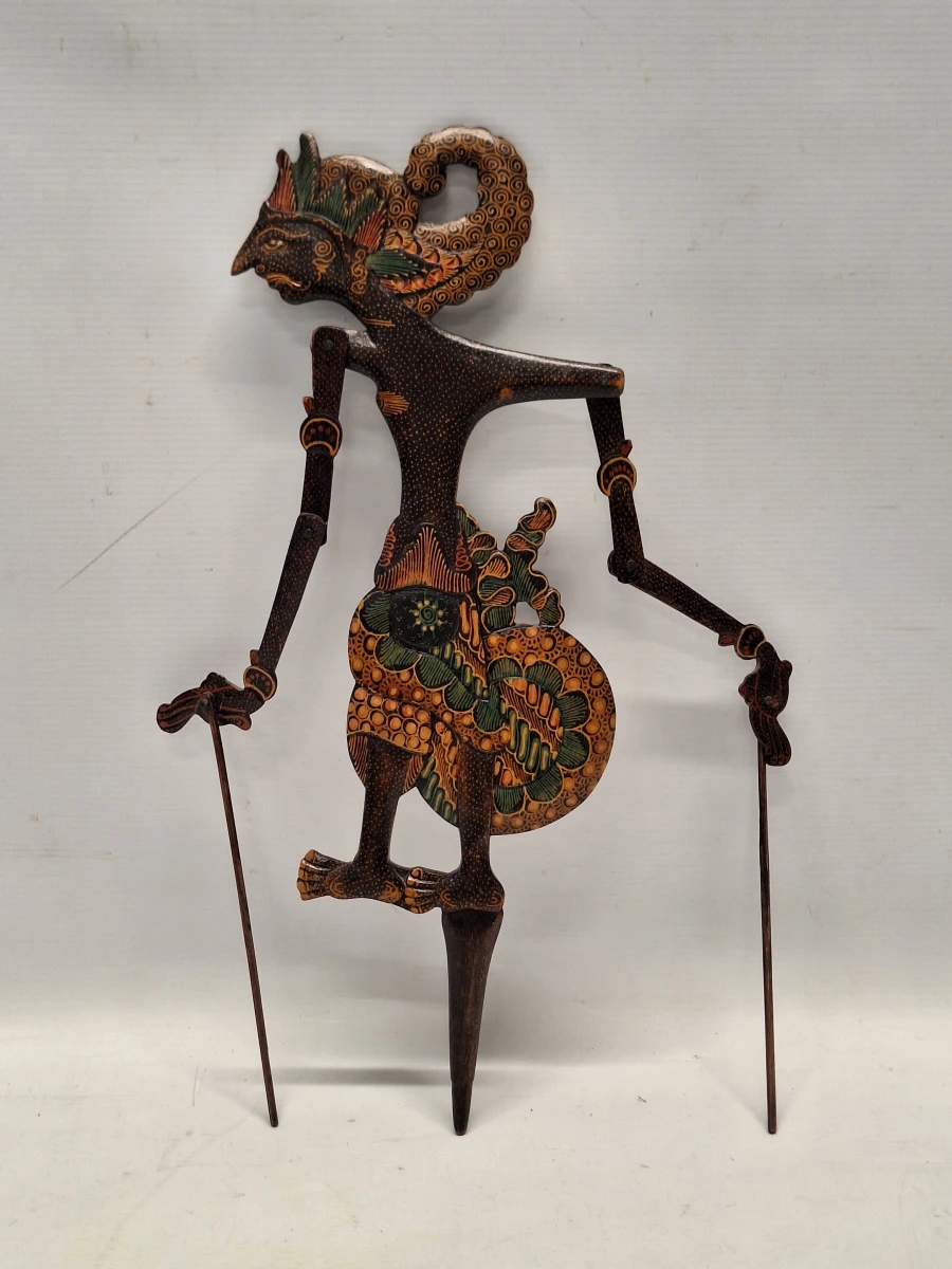 Decoratieve Javaanse Wayang Klitik pop - Raden Panji - foto 7