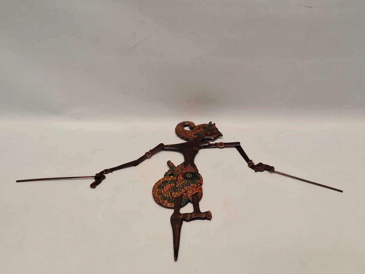 Decoratieve Javaanse Wayang Klitik pop - Raden Panji - foto 6