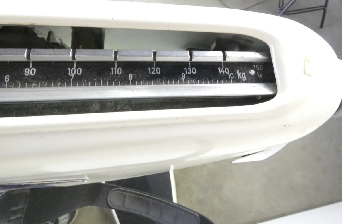 Vintage SECA staande weegschaal tot 150 kg - foto 17