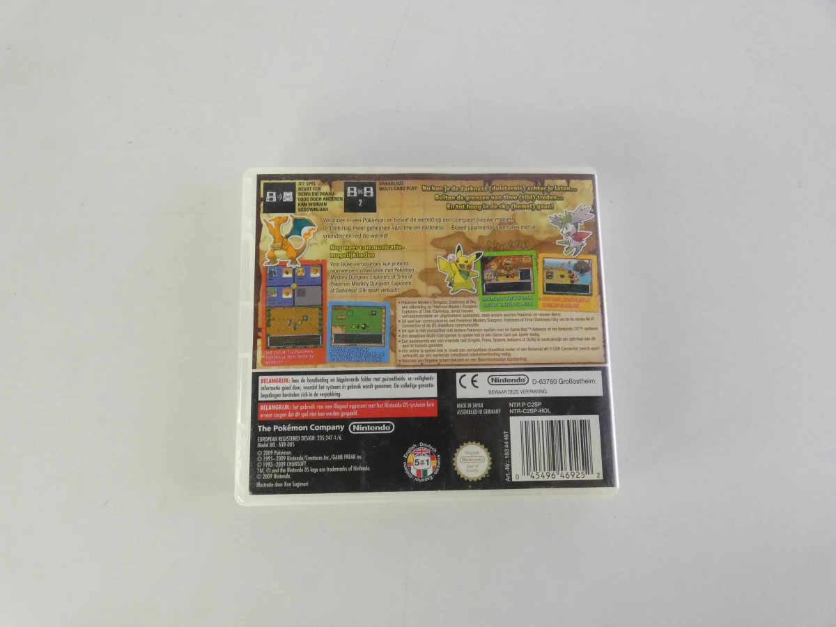 Set van 3 Nintendo DS Pokémon-spellen – Mystery Dungeon & Ranger - foto 8