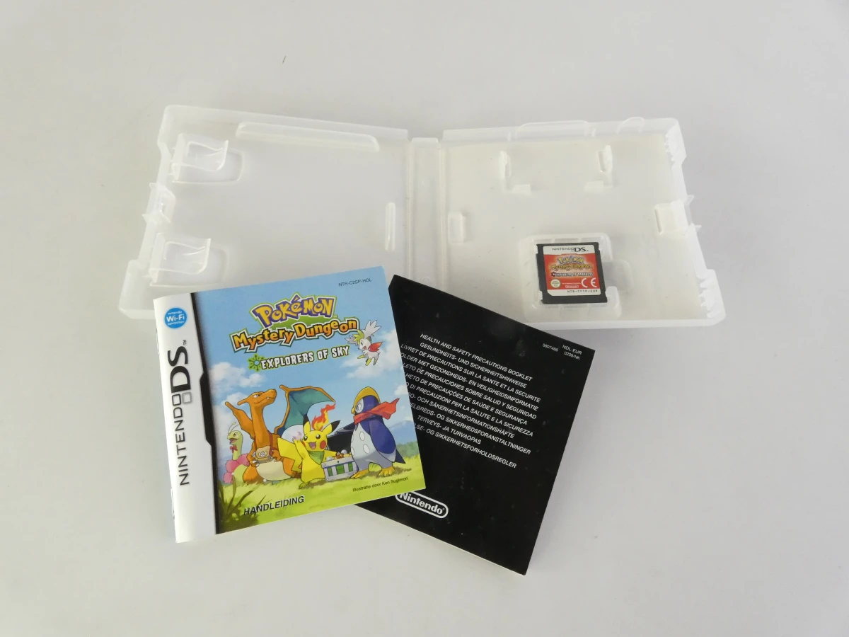 Set van 3 Nintendo DS Pokémon-spellen – Mystery Dungeon & Ranger - foto 10