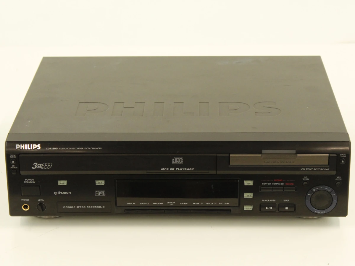 Philips CDR800 CD-Recorder & 3-CD-Wisselaar - foto 2