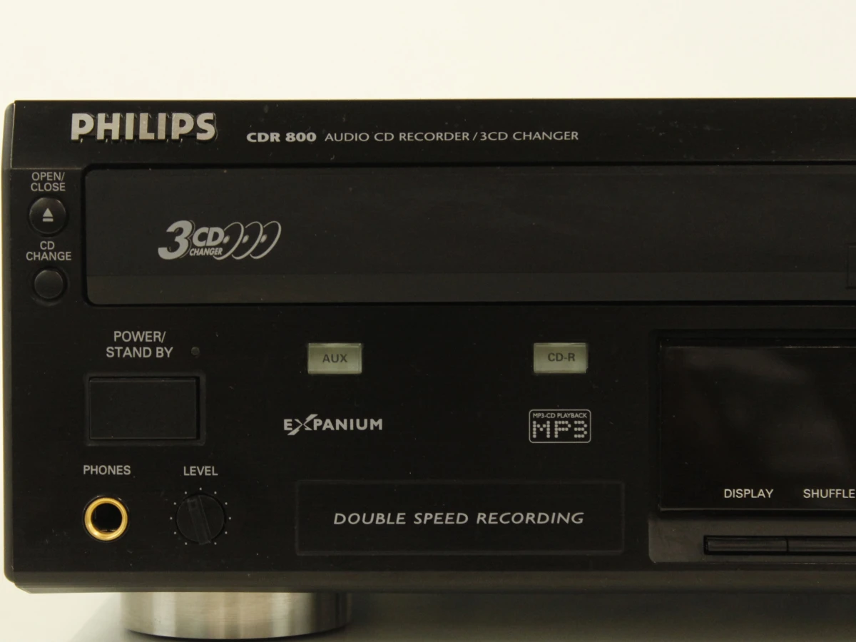 Philips CDR800 CD-Recorder & 3-CD-Wisselaar - foto 3