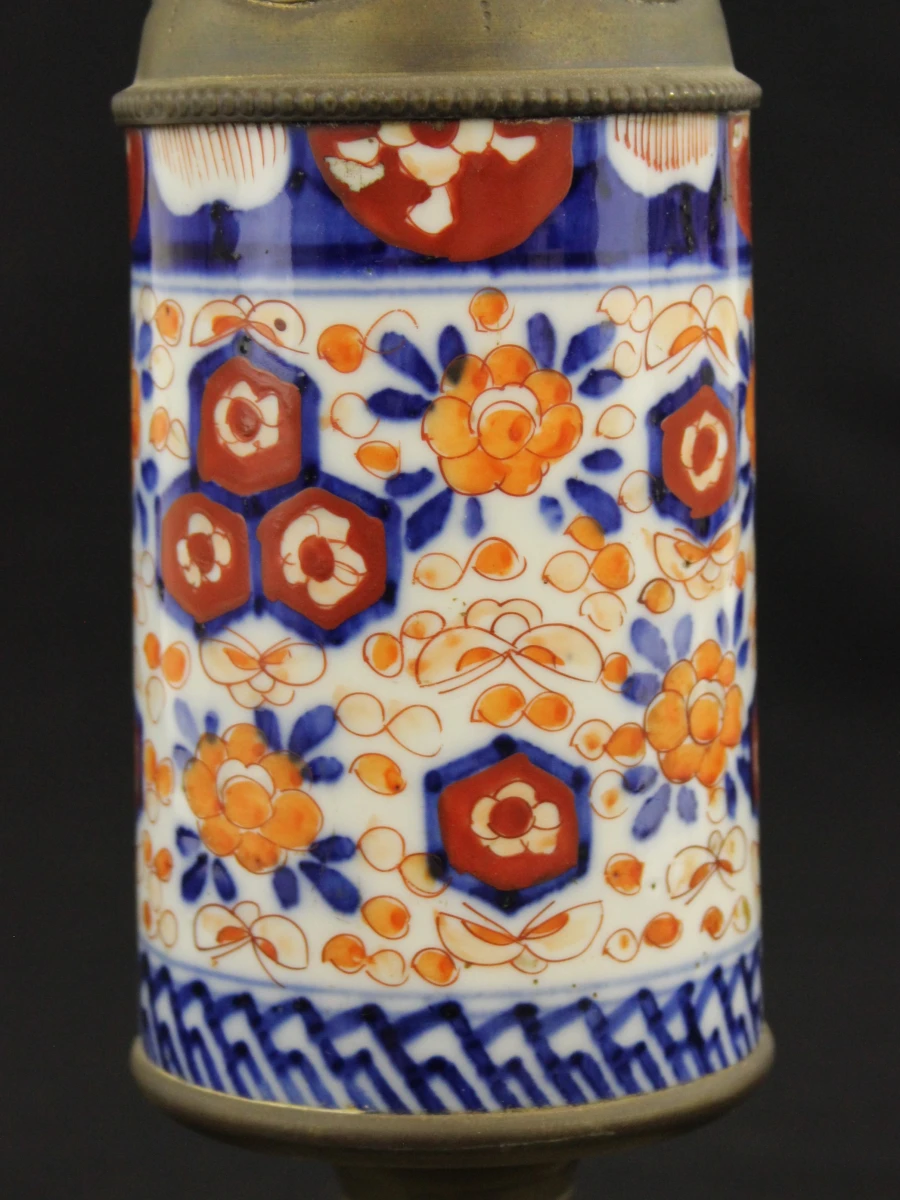 Samengestelde garnituur van porselein in Japanse Imari-stijl - foto 17