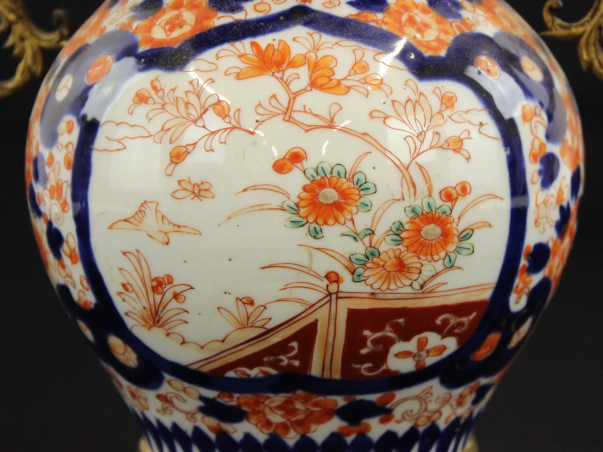 Samengestelde garnituur van porselein in Japanse Imari-stijl - foto 24