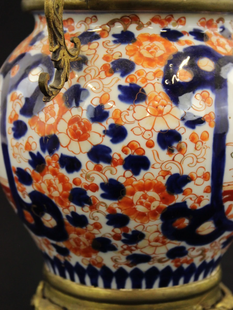 Samengestelde garnituur van porselein in Japanse Imari-stijl - foto 25
