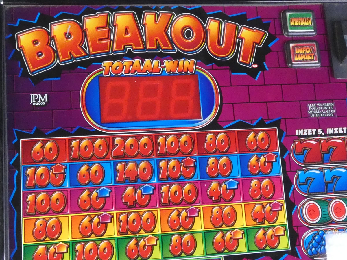 JPM Breakout Gokkast op Euro – Mooi Project / Opknapper (Start Niet Op) - foto 3