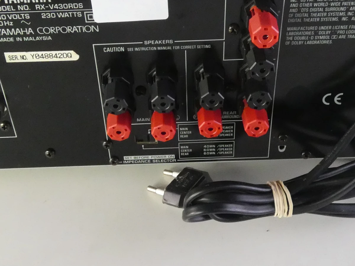 Yamaha RX-V430RDS AV Receiver met afstandsbediening - foto 8