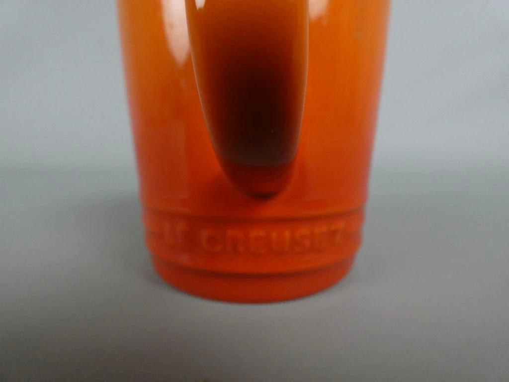 Set van 4 oranje keramische koffiekopjes Le Creuset - foto 6