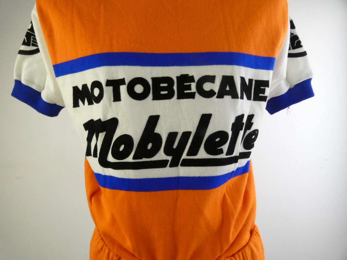 Set van 3 vintage wielertruien Mobylettes en Cyclo Poste - foto 8
