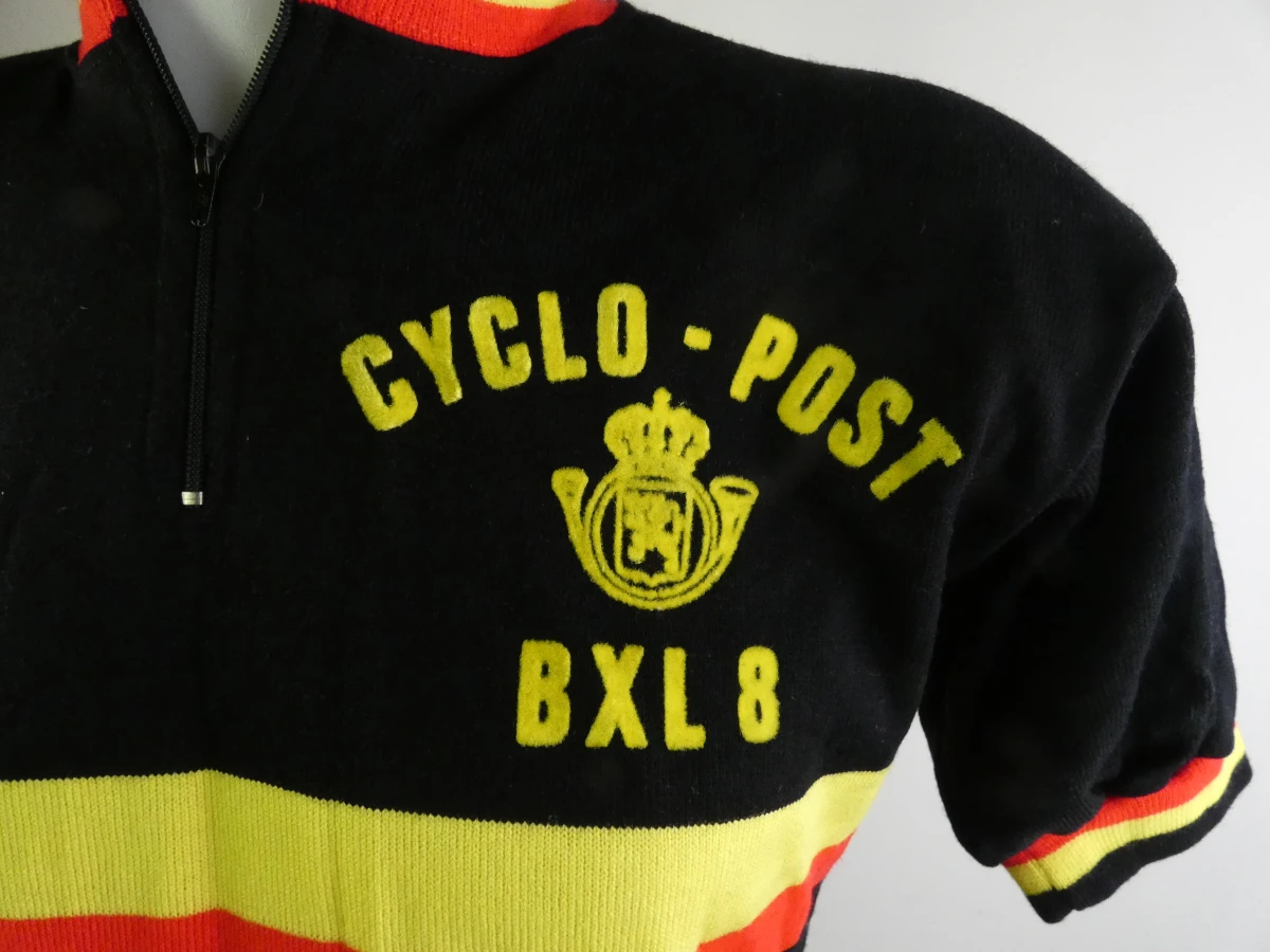 Set van 3 vintage wielertruien Mobylettes en Cyclo Poste - foto 27