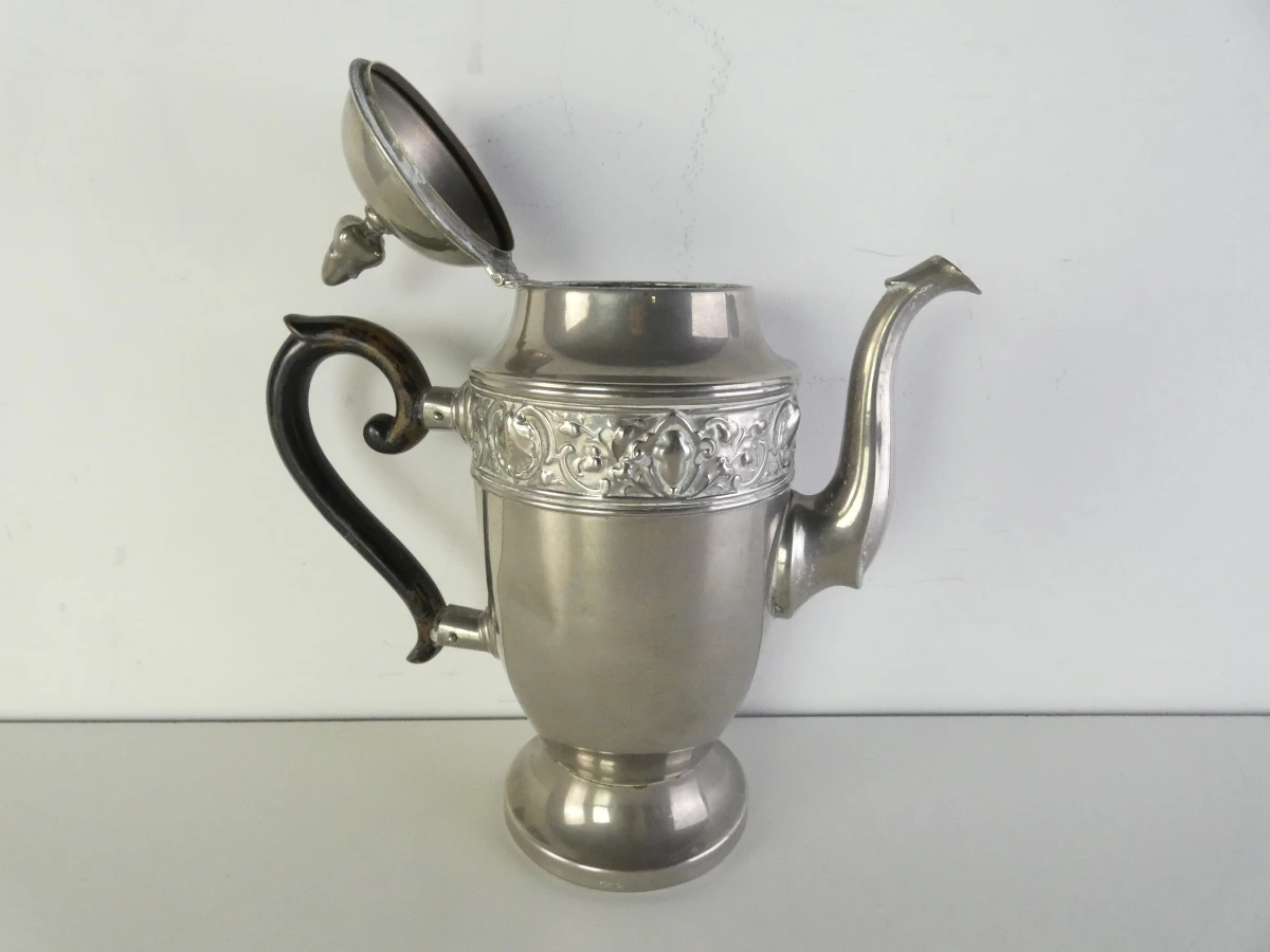 Art-Nouveau koffie- en melkkannenset met suikerpot - foto 3