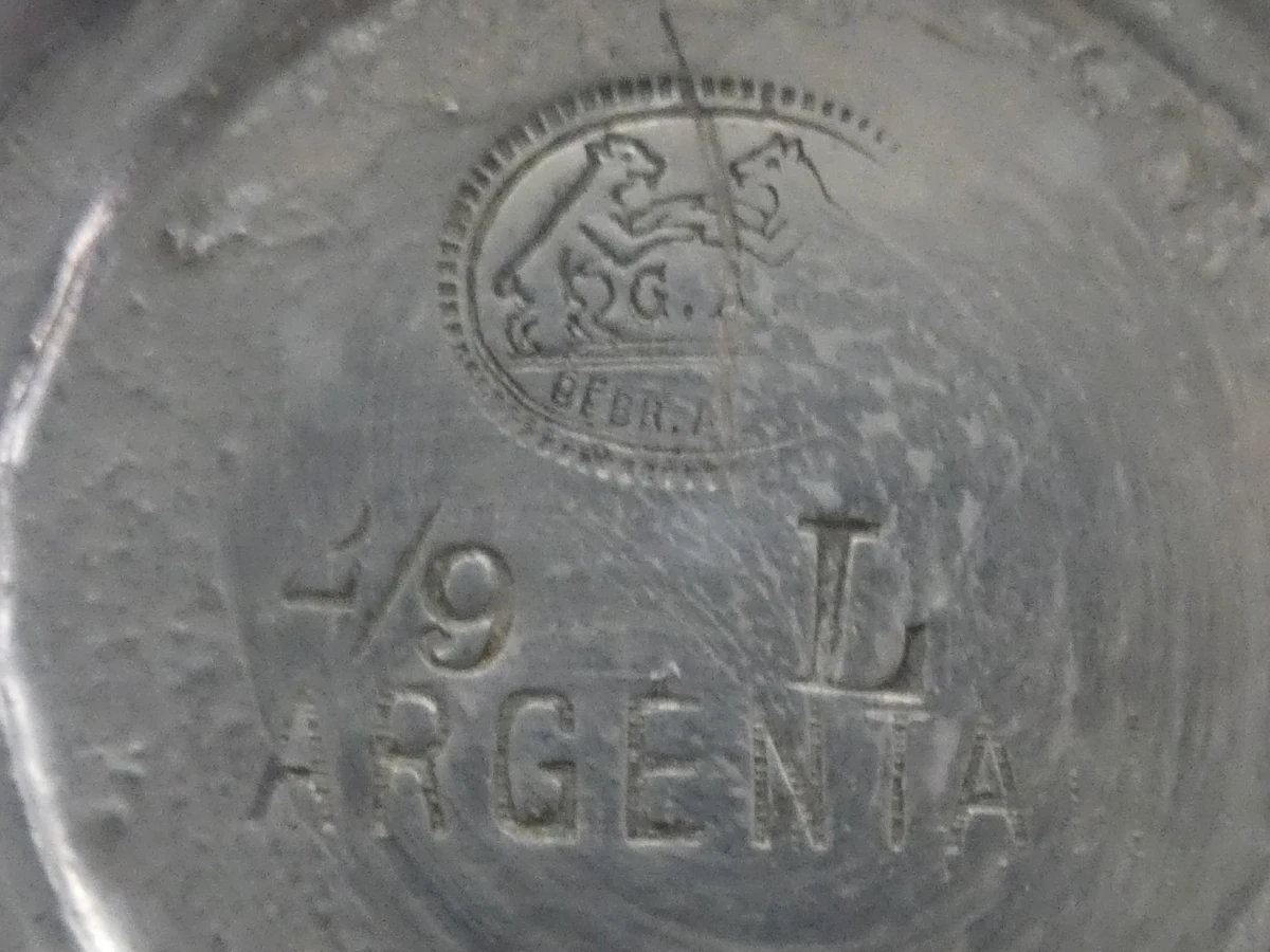 Art-Nouveau koffie- en melkkannenset met suikerpot - foto 23