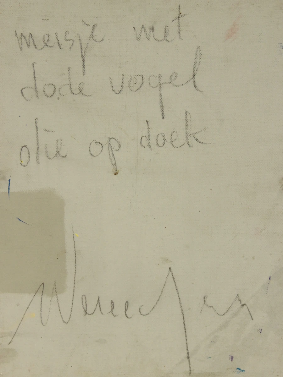 André Vereecken (1932–2017) – Meisje met dode vogel, 1980 - foto 10