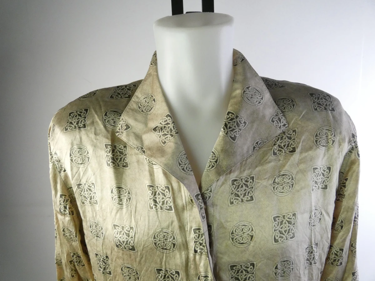 Vintage ESCADA zijden designblouse – maat 40 - foto 2