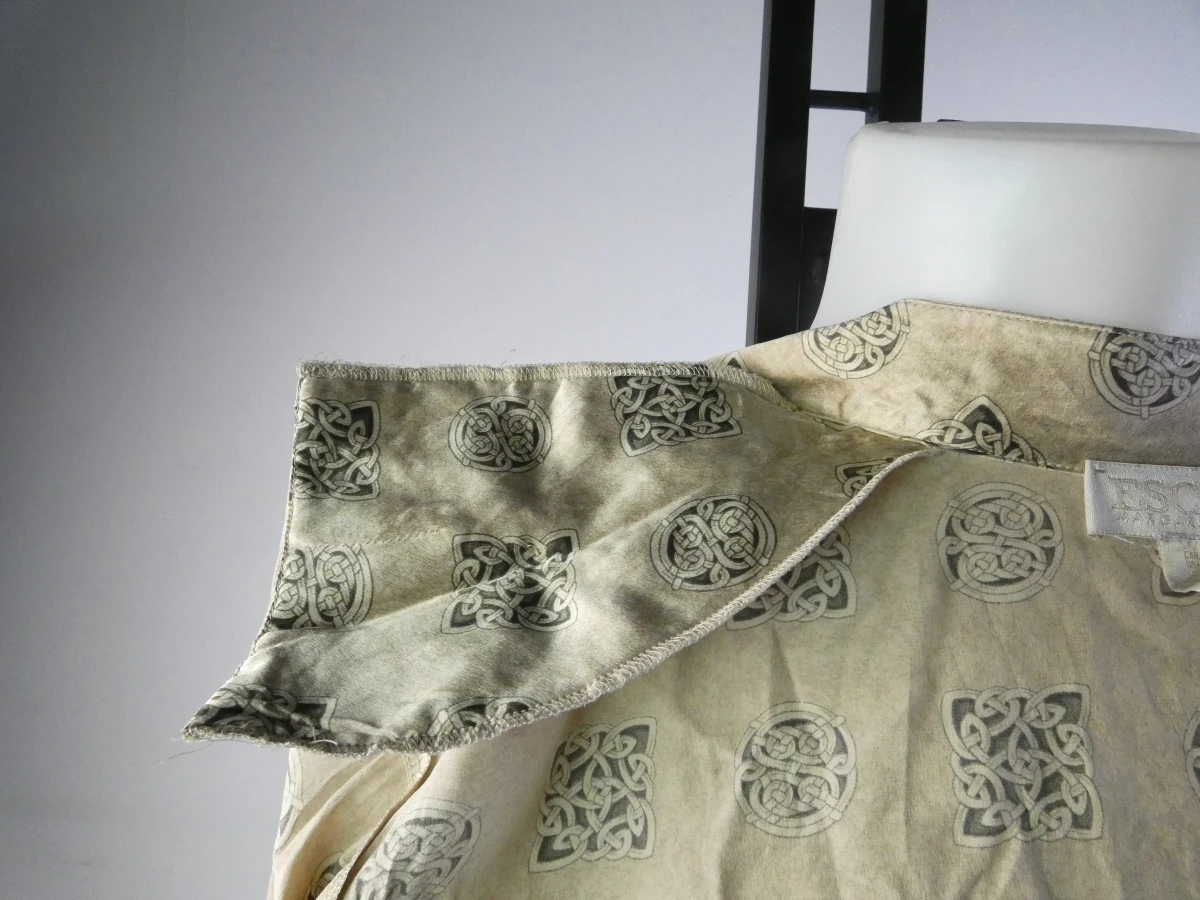 Vintage ESCADA zijden designblouse – maat 40 - foto 10