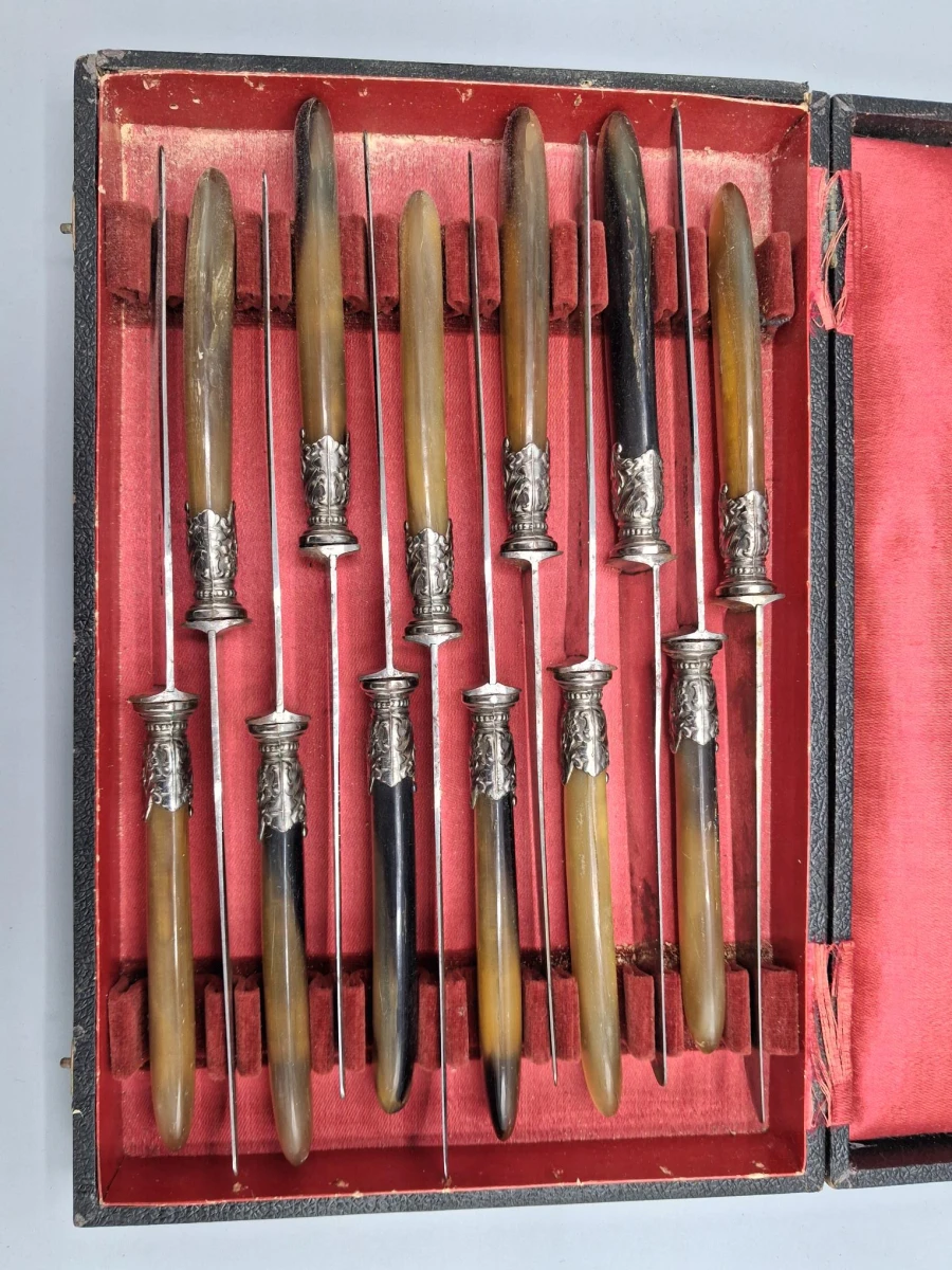 Vintage tafelmessenset Gembloux - foto 2